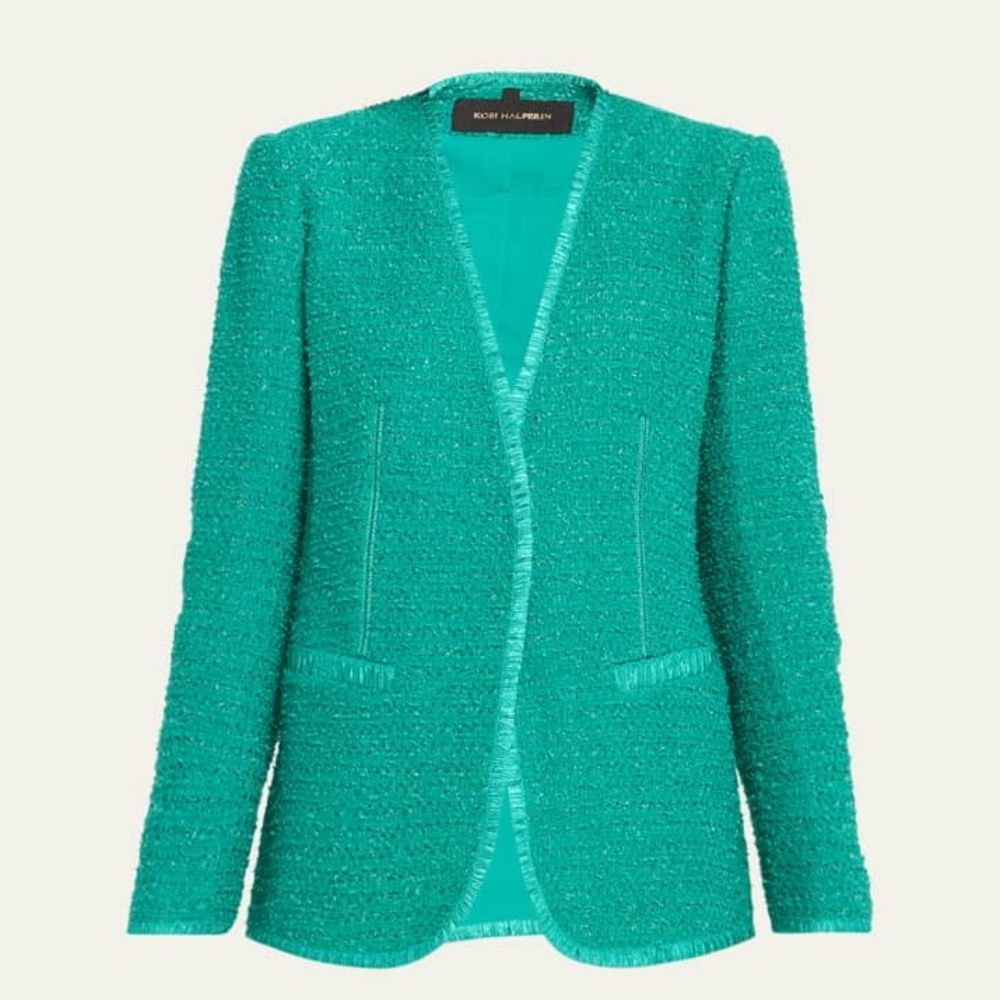 NEW ⚡️ KOBI HALPERIN Evangeline Jacket Turquoise